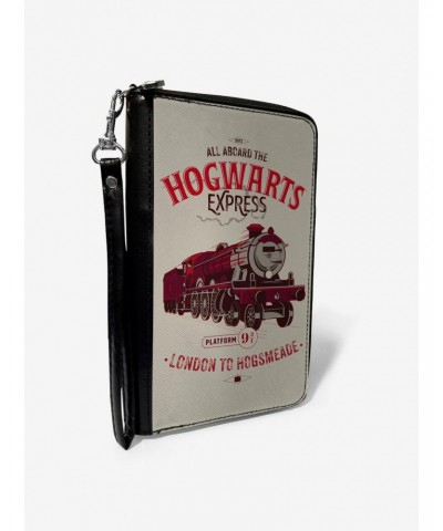Harry Potter All Aboard The Hogwarts Express Train Zip Around Wallet $12.21 Wallets