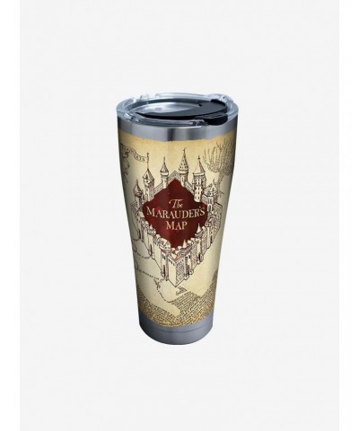 Harry Potter The Marauder's Map 30oz Stainless Steel Tumbler With Lid $17.06 Tumblers