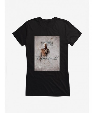 Fantastic Beasts Grindelwald Page Girls T-Shirt $8.76 T-Shirts