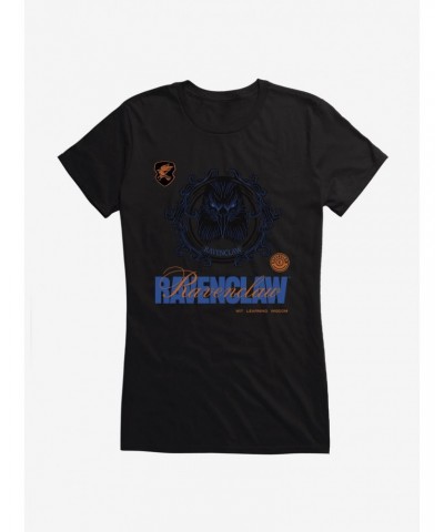 Harry Potter Ravenclaw Seal Motto Girls T-Shirt $8.37 T-Shirts