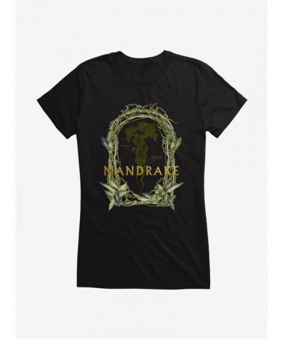 Harry Potter Mandrake Plant Logo Girls T-Shirt $6.37 T-Shirts