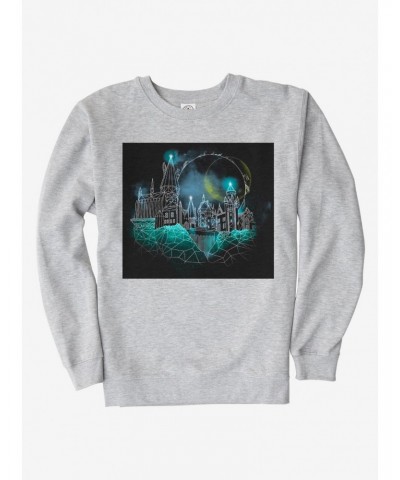Harry Potter Hogwarts Castle Outline Sweatshirt $13.58 Sweatshirts