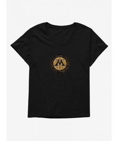 Harry Potter Ministry Of Magic Seal Girls T-Shirt Plus Size $8.32 T-Shirts